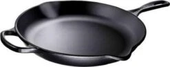 Le Creuset - Gietijzeren Ronde Skillet In Mat Zwart 23cm 9 Le Creuset - Gietijzeren Ronde Skillet In Mat Zwart 23cm -Woonkeuken Winkel 1200x472