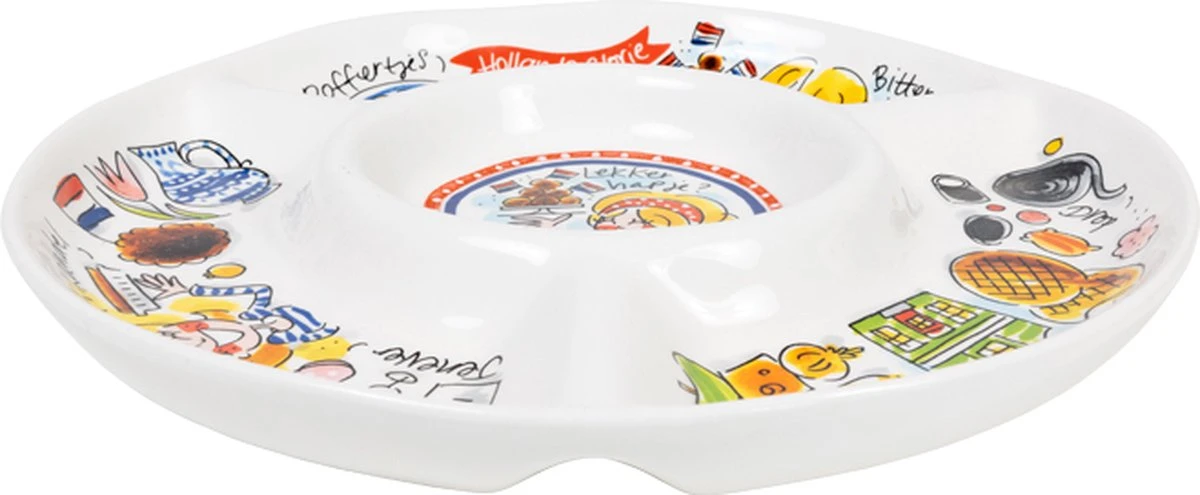 Blond Amsterdam Specials Hollands Glorie Snack Plate Klein 4 Blond Amsterdam Specials Hollands Glorie Snack Plate Klein - Afbeelding 2