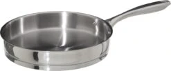 4goodz Dubbelwandige RVS Hapjespan Met Deksel 28 Cm - Zilver -Woonkeuken Winkel 1200x501