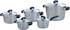 BK Conical Cool Glas Pannenset - 5-delig - Glazen Deksels - Geschikt Voor Alle Warmtebronnen -Woonkeuken Winkel 1200x518