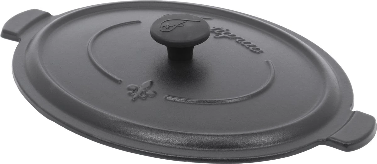 Fontignac Main Libres Braadpan - Ovaal - 29 Cm - Zwart 6 Fontignac Main Libres Braadpan - Ovaal - 29 Cm - Zwart - Afbeelding 4