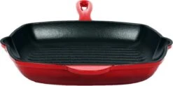 Cdealsz® Grillpan Gietijzer - Inductie - Rood - 28 Cm 11 Cdealsz® Grillpan Gietijzer - Inductie - Rood - 28 Cm -Woonkeuken Winkel 1200x597