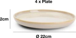 Salt&Pepper Tabo Beige - Serviesset - 4 Persoons - 12 Delig - Crème/Beige 12 Salt&Pepper Tabo Beige - Serviesset - 4 Persoons - 12 Delig - Crème/Beige -Woonkeuken Winkel 1200x603