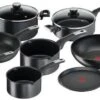 TEFAL YY4390FA Pannenset 10-delig ONBEPERKT - Antiaanbaklaag - Alle Kookplaten Inclusief Inductie - Krasbestendig - Thermo-Signal 2 TEFAL YY4390FA Pannenset 10-delig ONBEPERKT - Antiaanbaklaag - Alle Kookplaten Inclusief Inductie - Krasbestendig - Thermo-Signal -Woonkeuken Winkel 1200x604