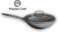 MasterChef / Jumbo - Wokpan - Met Glazen Deksel - 28 Cm - Inductie -Woonkeuken Winkel 1200x671