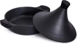 Aluminium Tajine Agadir- Matt Black Geschikt Ook Voor Inductie 16 Aluminium Tajine Agadir- Matt Black Geschikt Ook Voor Inductie -Woonkeuken Winkel 1200x679