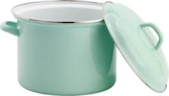 Lite-Body Soeppan / Stamppotpan Met Deksel - Ø 22 Cm/ 6ltr - Emaille - Mintgroen 7 Lite-Body Soeppan / Stamppotpan Met Deksel - Ø 22 Cm/ 6ltr - Emaille - Mintgroen -Woonkeuken Winkel 1200x684