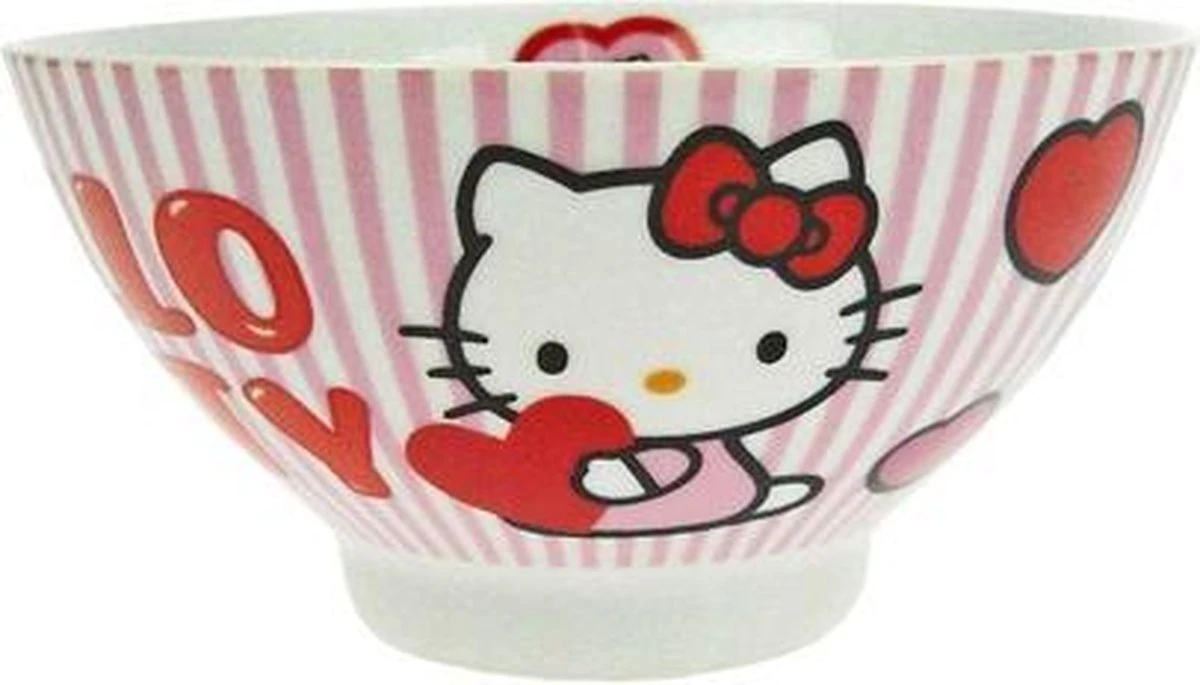 Hello Kitty Valentijns Ontbijtschaaltje 3 Hello Kitty Valentijns Ontbijtschaaltje