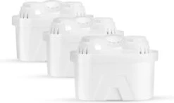 Aigostar Waterfilterpatronen Pure - 3 Stuks - Waterfilter - Filterpatronen - Brita Maxtra+ Compatible