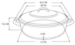 Sola Braadpan Fair Cooking - Ø 28 Cm - Zwart/wit - Aluminium - Antiaanbaklaag -Woonkeuken Winkel 1200x727 3
