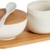 Suiker En Melk Serveren Setje Van Keramiek Met Bamboe 19 Cm -Woonkeuken Winkel 1200x730 3