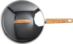 Gero Mark Hapjespan Met Deksel Ø 28 Cm - Aluminium - Inductie - PFAS-vrij -Woonkeuken Winkel 1200x736