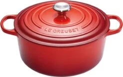 Le Creuset Braadpan Signature Kersenrood - ø 28 Cm / 6.7 Liter -Woonkeuken Winkel 1200x756 3