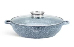 Edënbërg Stonetec Line - Luxe Wokpan - Ø 32 Cm - 5.5l - 3-laags Anti-aanbaklaag -Woonkeuken Winkel 1200x768