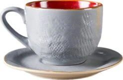 Vivi Oggi - Koffiekopjes Set Van 6 - Ø 9cm - Cappuccino - Kop En Schotel - 150 Ml - Italië 23 Vivi Oggi - Koffiekopjes Set Van 6 - Ø 9cm - Cappuccino - Kop En Schotel - 150 Ml - Italië -Woonkeuken Winkel 1200x780 9