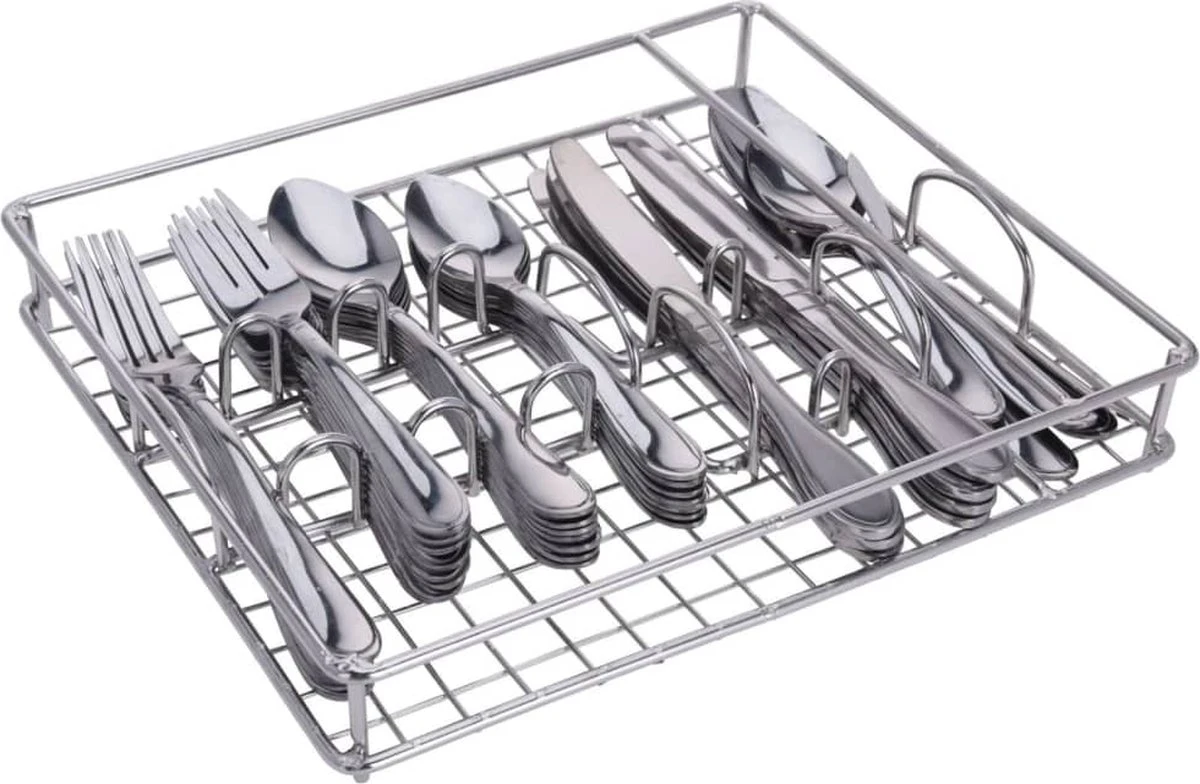 Merkloos Bestekset 45dlg - RVS - Kwaliteit Van 5 Merkloos Bestekset 45dlg - RVS - Kwaliteit Van - Afbeelding 3