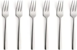 Amefa Moderno Taartvorkjes - 6 Stuks - Cadeauverpakking -Woonkeuken Winkel 1200x793