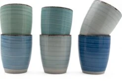 Koffiekopjes - Set Van 6 - 160ML - Allen Unieke Kleur - Koffiemok - Espresso Mok - Ocean Blue -Woonkeuken Winkel 1200x797 3