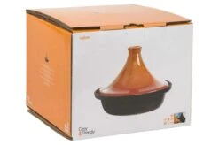 Cosy & Trendy Tajine Zwart / Oranje - Gietijzeren Schaal - Ø25cm - Geschikt Voor Inductie -Woonkeuken Winkel 1200x799 89
