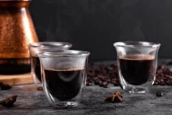 Dubbelwandige ESPRESSO Glazen Van Borosilicaat - Warme En Koude Dranken Kopjes - 70 ML - Set Van 6 -Woonkeuken Winkel 1200x800 175