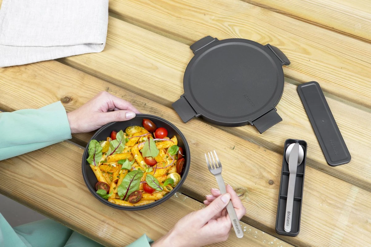 Brabantia Make & Take Bestekset - 3-delig - Dark Grey 14 Brabantia Make & Take Bestekset - 3-delig - Dark Grey - Afbeelding 12