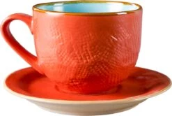 Vivi Oggi - Koffiekopjes Set Van 6 - Ø 9cm - Cappuccino - Kop En Schotel - 150 Ml - Italië 18 Vivi Oggi - Koffiekopjes Set Van 6 - Ø 9cm - Cappuccino - Kop En Schotel - 150 Ml - Italië -Woonkeuken Winkel 1200x805 4