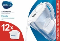 BRITA - Waterfilterkan Marella Cool - Wit - 2,4L + 12 MAXTRA+ Waterfilterpatronen 26 BRITA - Waterfilterkan Marella Cool - Wit - 2,4L + 12 MAXTRA+ Waterfilterpatronen -Woonkeuken Winkel 1200x825 2