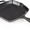 Le Creuset Gietijzeren Vierkante Grillpan - 26cm - Mat Zwart -Woonkeuken Winkel 1200x827