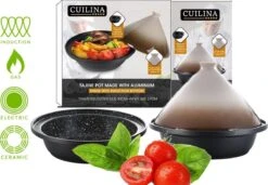 CUILINA Tajine Ø 30 Cm Geschikt Voor Alle Kookplaten, Inclusief Inductie. -Woonkeuken Winkel 1200x831 2