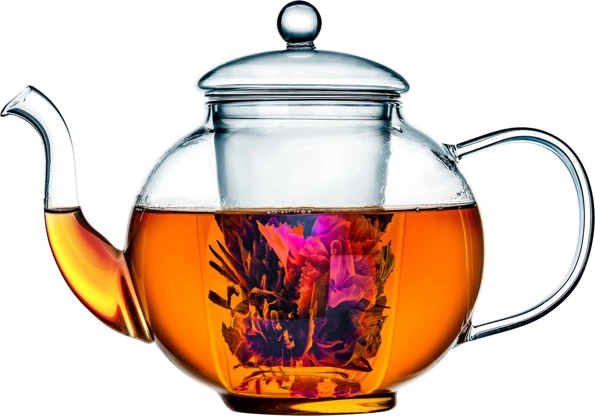 Bredemeijer - Theepot Verona 1,5L Enkelwandig Glas 3 Bredemeijer - Theepot Verona 1,5L Enkelwandig Glas