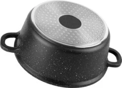 Cheffinger Steelpan Set 6-delig - 20-24-28cm - Zwart -Woonkeuken Winkel 1200x860