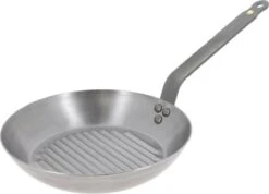 DeBuyer Mineral B Element Grillpan - Ø 32 Cm