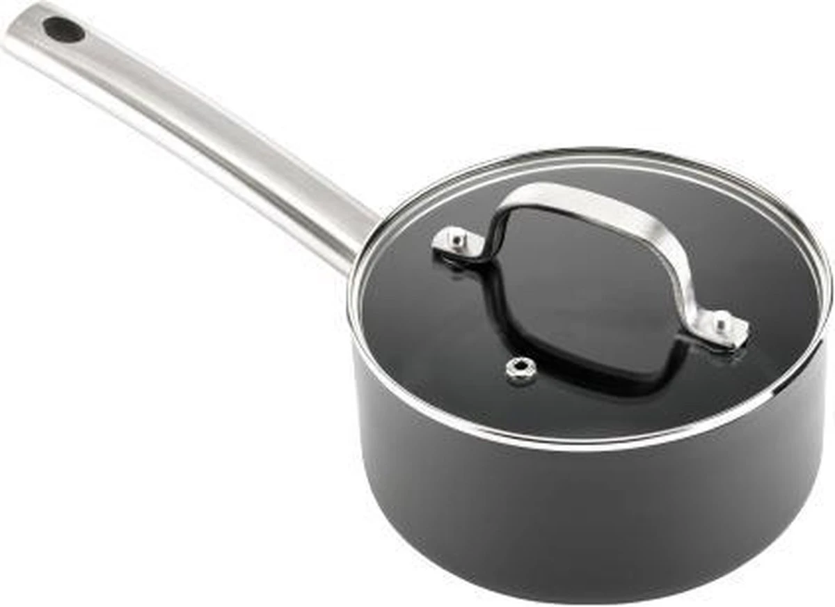 ISENVI Murray Keramische Sauspan 16 CM - RVS Greep 3 ISENVI Murray Keramische Sauspan 16 CM - RVS Greep