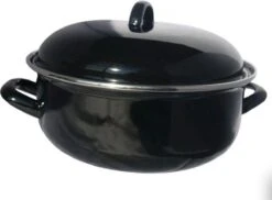 CasaLupo Emaille Braadpan Cooking - ø 26 Cm / 5 Liter -Woonkeuken Winkel 1200x884 2