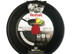 TEFAL Koekenpan - Pro Style - Ø 21 Cm - Titanium Pro - Hoge Rand - Inductie - Compacte Pan -Woonkeuken Winkel 1200x887