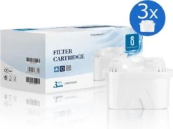Aigostar Waterfilterpatronen Pure - 3 Stuks - Waterfilter - Filterpatronen - Brita Maxtra+ Compatible 21 Aigostar Waterfilterpatronen Pure - 3 Stuks - Waterfilter - Filterpatronen - Brita Maxtra+ Compatible -Woonkeuken Winkel 1200x898 7