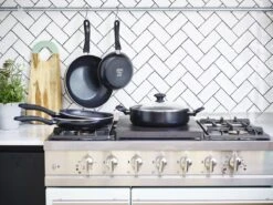 GreenChef Diamond Wokpan 28cm - Zwart - Inductie - PFAS-vrij -Woonkeuken Winkel 1200x899 3