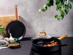 Gero Mark Hapjespan Met Deksel Ø 28 Cm - Aluminium - Inductie - PFAS-vrij -Woonkeuken Winkel 1200x900 18