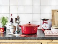 BK Bourgogne Braadpan Ø 24 Cm - Rood - Gietijzer - Inductie -Woonkeuken Winkel 1200x901 6