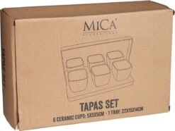 Mica Decorations - Luxe Tapas Set - 6 Zwarte Tapas Schaaltjes Op Houten Tapasplank - Servies - Borrelplank Olijfhout 9 Mica Decorations - Luxe Tapas Set - 6 Zwarte Tapas Schaaltjes Op Houten Tapasplank - Servies - Borrelplank Olijfhout -Woonkeuken Winkel 1200x902 5