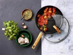 Gero Mark Hapjespan Met Deksel Ø 28 Cm - Aluminium - Inductie - PFAS-vrij -Woonkeuken Winkel 1200x906 10