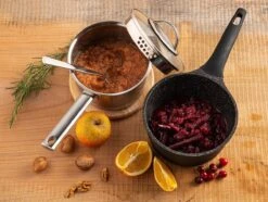 Sola Steelpan Fair Cooking - Ø 18 Cm - Zwart/wit - Aluminium - Antiaanbaklaag -Woonkeuken Winkel 1200x906 20