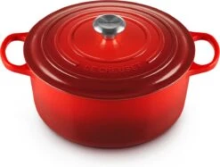 Le Creuset Braadpan Signature Kersenrood - ø 28 Cm / 6.7 Liter -Woonkeuken Winkel 1200x908 1