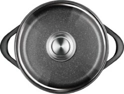 Smile 10-Delige Pannenset - Anti Aanbaklaag - Vaatwasser Bestendig - Zwart - MGK-17 -Woonkeuken Winkel 1200x919 1