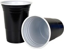 Merkloos Black Cups - 50stuk(s) - 475ml - Party Cups - Beerpong - Drankspel - Beerpong Bekers - Plastic Bekers 9 Merkloos Black Cups - 50stuk(s) - 475ml - Party Cups - Beerpong - Drankspel - Beerpong Bekers - Plastic Bekers -Woonkeuken Winkel 1200x929