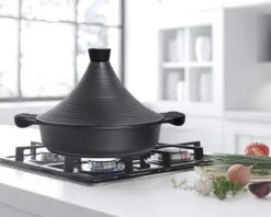 Aluminium Tajine Agadir- Matt Black Geschikt Ook Voor Inductie 15 Aluminium Tajine Agadir- Matt Black Geschikt Ook Voor Inductie -Woonkeuken Winkel 1200x960 3
