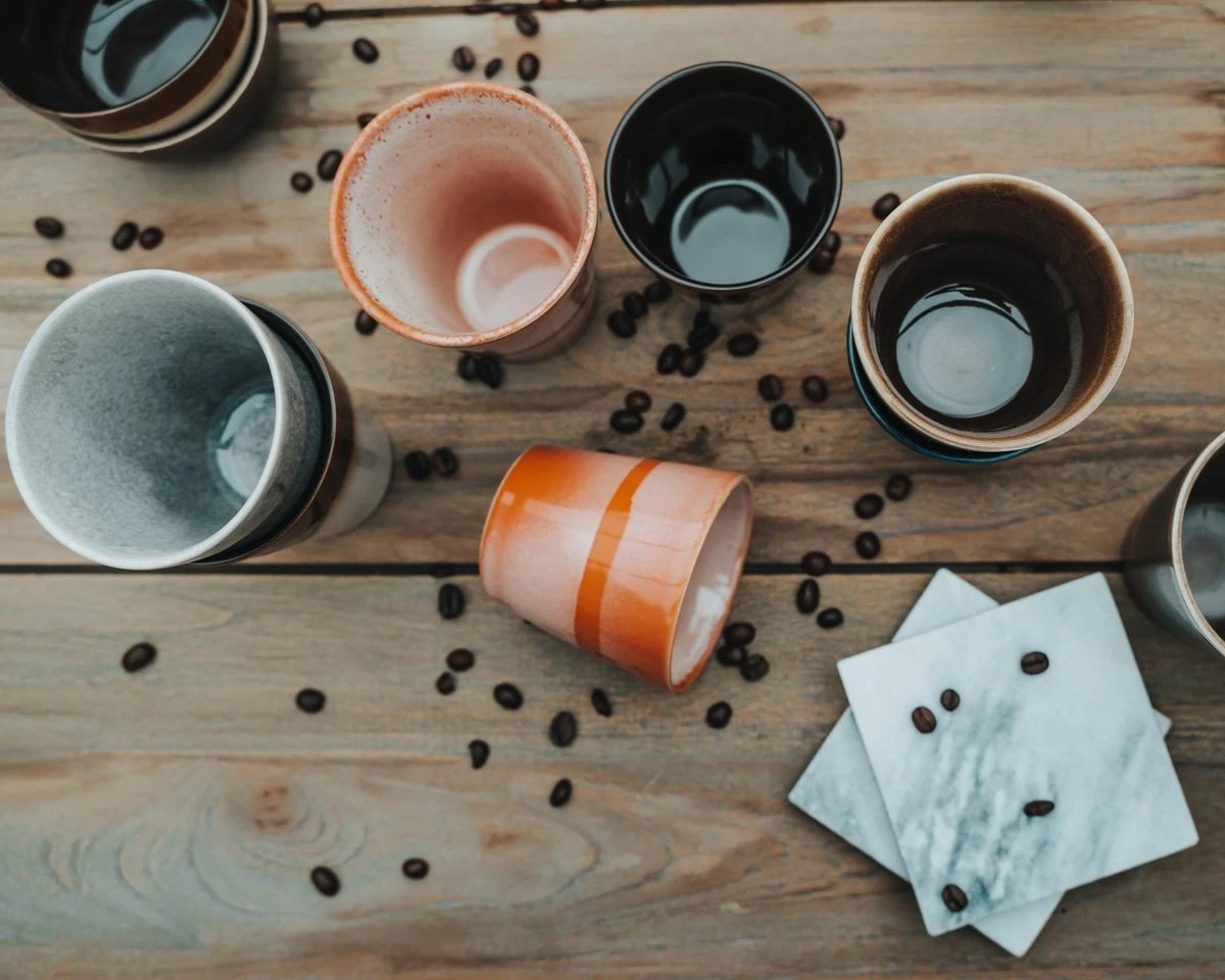 Koffiekopjes - Earth Koffiemok - 200ML En 310ML - Koffiebeker - Set Van 12 Kopjes (ook Los Verkrijgbaar) - Porselein - Hip En Trendy 6 Koffiekopjes - Earth Koffiemok - 200ML En 310ML - Koffiebeker - Set Van 12 Kopjes (ook Los Verkrijgbaar) - Porselein - Hip En Trendy - Afbeelding 4