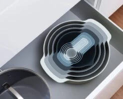 Joseph Joseph Editions Sky Nest 9 Plus Keukenhulpen - Polypropyleen - Set Van 9 Stuks - Oceaan -Woonkeuken Winkel 1200x964 4