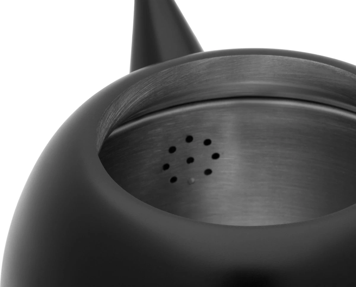 Bredemeijer - Theepot Minuet Santhee 1,4L Mat Zwart - Dubbelwandig 5 Bredemeijer - Theepot Minuet Santhee 1,4L Mat Zwart - Dubbelwandig - Afbeelding 3