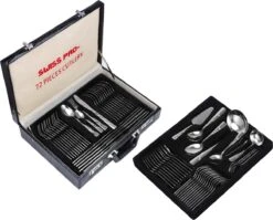 Swiss Pro+ Bestekset In Koffer-72 Delig-12 Persoons-Zwitsers Kwaliteit-Complete Set-100% Roestvrijstaal-Modern 19 Swiss Pro+ Bestekset In Koffer-72 Delig-12 Persoons-Zwitsers Kwaliteit-Complete Set-100% Roestvrijstaal-Modern -Woonkeuken Winkel 1200x967